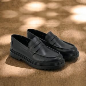 Mocassins Penny Loafer en cuir véritable